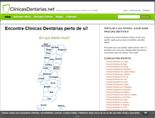 Tablet Screenshot of clinicasdentarias.net